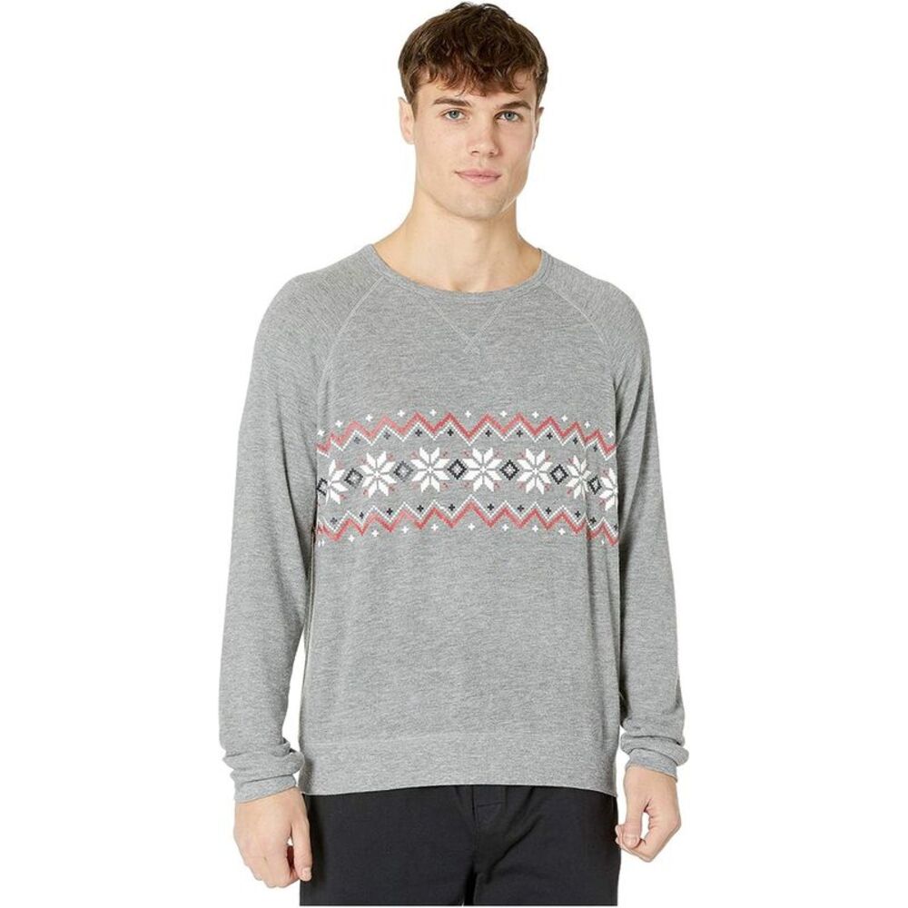 P.J. Salvage Mens Fair Isle Pajama Sweater, NWT